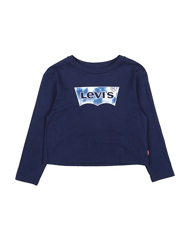 LEVI'S T-shirt Blu navy 100% Cotone