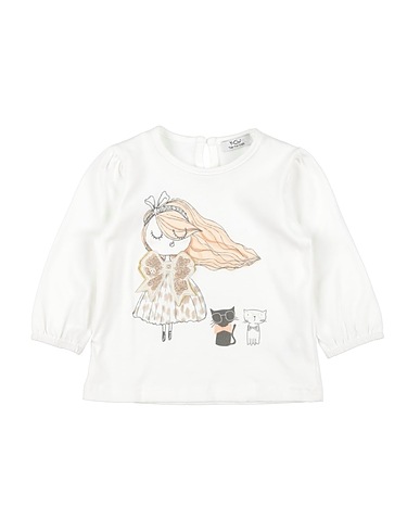 Y-CLÙ T-shirt White 94% Cotton, 6% Elastane