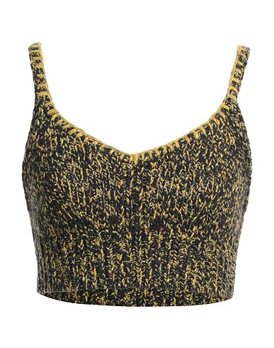 ULLA JOHNSON Top Black 84% Wool, 8% Polyamide, 8% Viscose