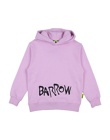 BARROW Hooded track jacket  Pink 100% Cotton