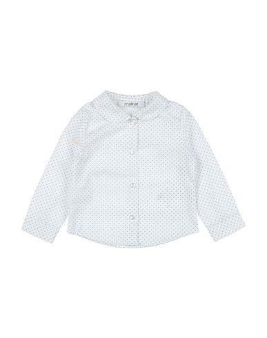 MAFRAT Patterned shirts & blouses White 65% Polyester, 35% Cotton