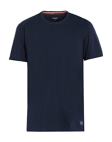 PAUL SMITH Basic T-shirt Midnight blue 100% Cotton