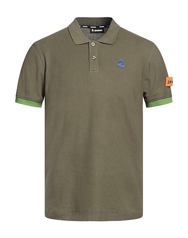 INVICTA Polo shirt Military green 100% Cotton