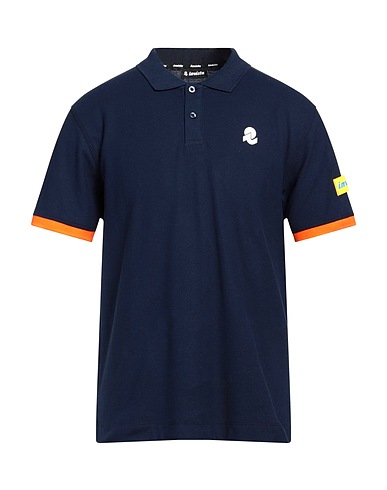 INVICTA Polo shirt Navy blue 100% Cotton