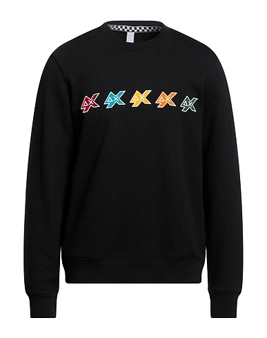 SUN 68 Sweatshirt Black 100% Cotton