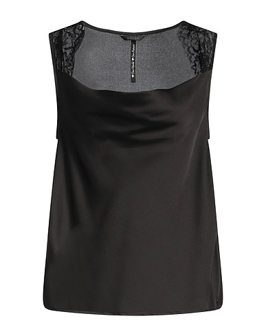 GUESS Top Black 100% Recycled polyester