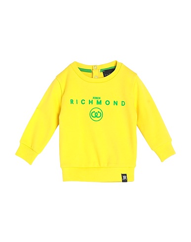 JOHN RICHMOND Sweatshirt Yellow 100% Cotton