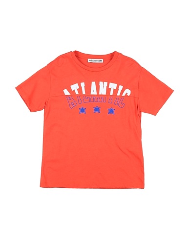 ATLANTIC STARS T-shirt Orange 100% Cotton