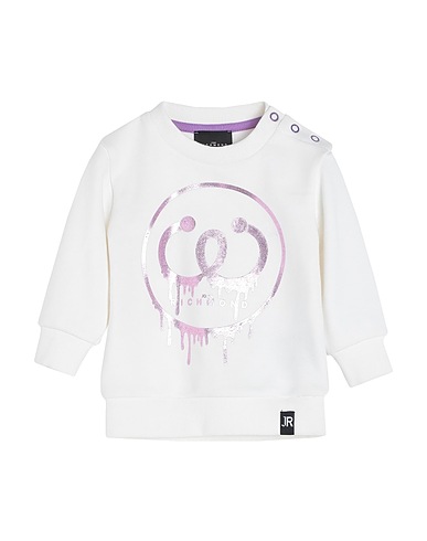JOHN RICHMOND Φούτερ Off white 100% Βαμβάκι