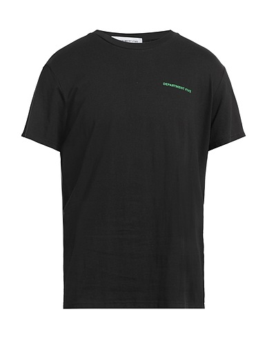 DEPARTMENT 5 T-shirt Black 100% Cotton