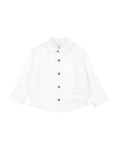 NANÁN Solid color shirt White 97% Polyamide, 3% Elastane