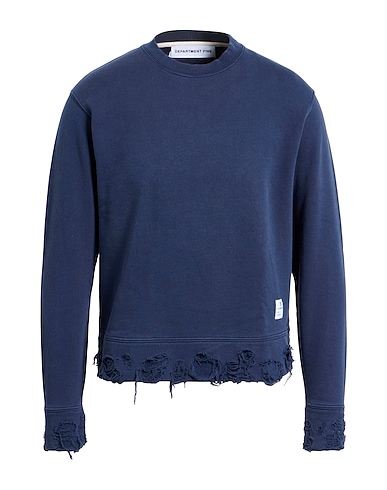 DEPARTMENT 5 Felpa Blu navy 100% Cotone