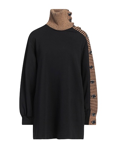 JIJIL Felpa Nero 88% Cotone, 12% Poliestere