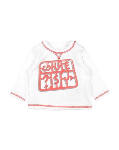 GUESS T-shirt White 95% Cotton, 5% Elastane