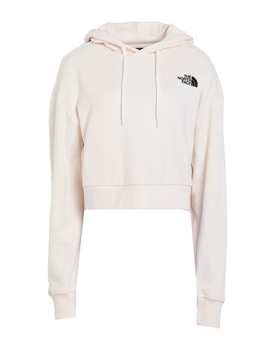 THE NORTH FACE Hoodie W TREND CROP HOODIE - EU
 Elfenbein 100% Baumwolle