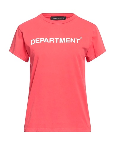DEPARTMENT 5 T-shirt Coral 100% Cotton