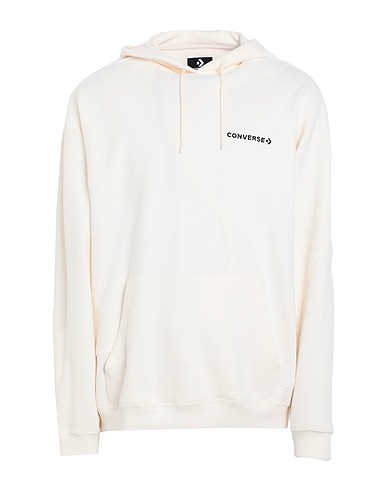 CONVERSE Hooded track jacket  GOTO ITERATION HOODIE   White 100% Cotton