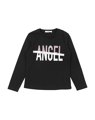 Y-CLÙ T-shirt Black 94% Cotton, 6% Elastane