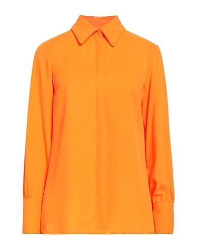 KATE BY LALTRAMODA Solid colour shirts & blouses Orange 100% Polyester