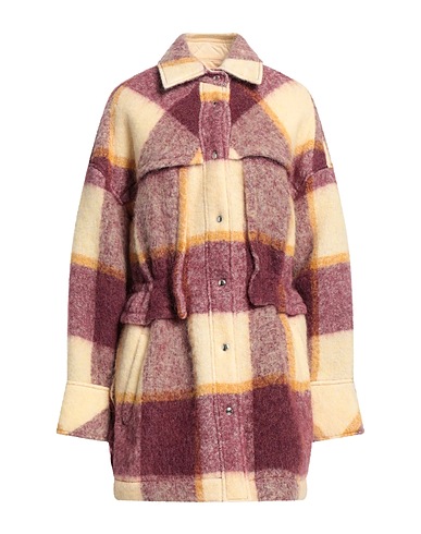 IRO Checked shirt Magenta 26% Mohair wool, 26% Alpaca wool, 24% Virgin Wool, 24% Polyamide