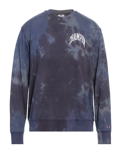CHAMPION Sweatshirt Navy blue 90% Cotton, 10% Polyester