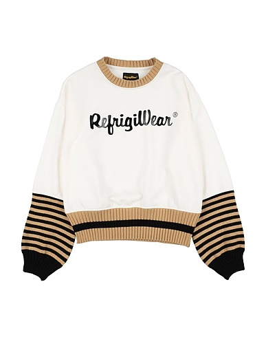 REFRIGIWEAR Sweatshirt White 55% Cotton, 45% Polyester