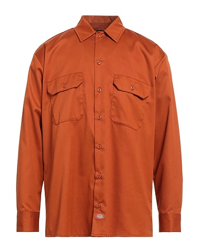 DICKIES Однотонная рубашка 65% Полиэстер, 35% Хлопок