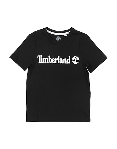 TIMBERLAND T-shirt Black 100% Cotton