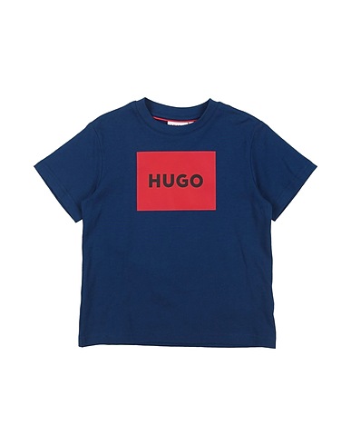 HUGO T-Shirt Blau 100% Baumwolle
