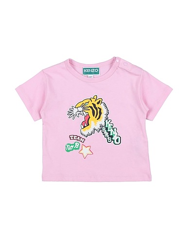 KENZO KIDS T-Shirt Rosa 100% Baumwolle