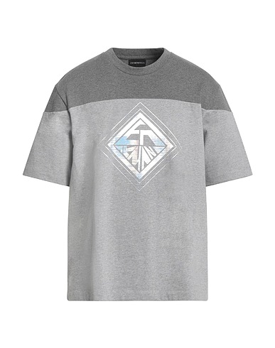 EMPORIO ARMANI T-shirt Grey 100% Cotton