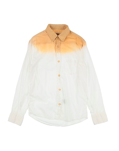NUPKEET Patterned shirts & blouses Mustard 100% Cotton