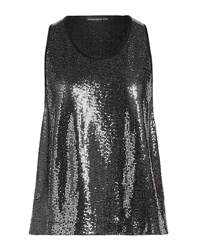 DEPARTMENT 5 Top Black 87% Polyamide, 7% Nettle fiber, 6% Elastane