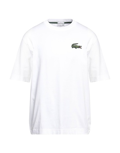 LACOSTE T-Shirt Weiß 100% Baumwolle