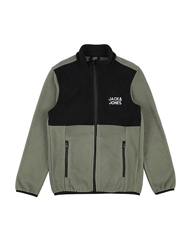 JACK & JONES Sweatshirt Militärgrün 100% Polyester