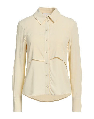 PATRIZIA PEPE Hemden und Blusen einfarbig Beige 100% Viskose