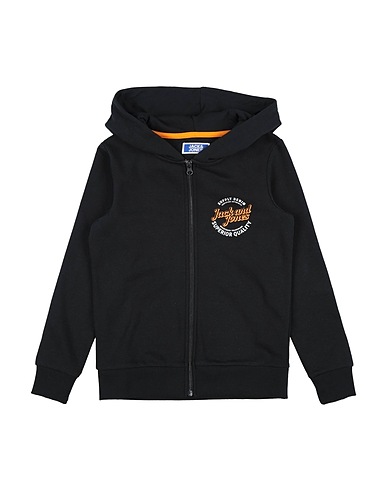 JACK & JONES Sweatshirt Black 60% Cotton, 40% Polyester
