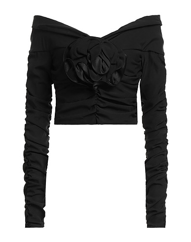 MAGDA BUTRYM Top Black 90% Silk, 10% Lycra®