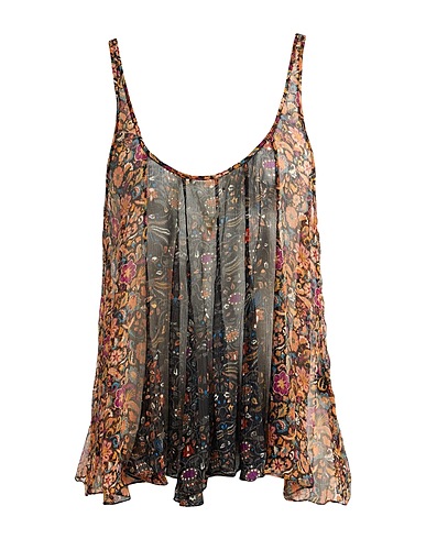 ISABEL MARANT Silk top Black 100% Silk