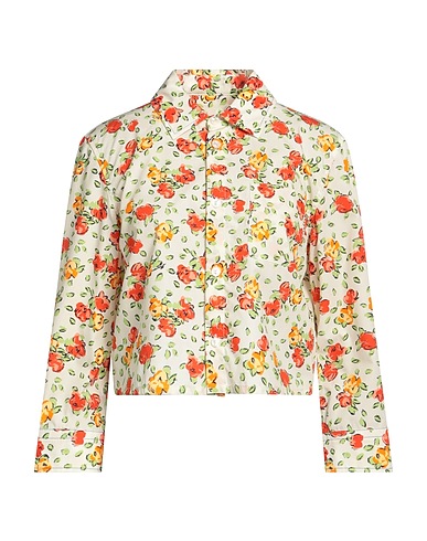 MARNI Floral shirts & blouses Off white 100% Cotton