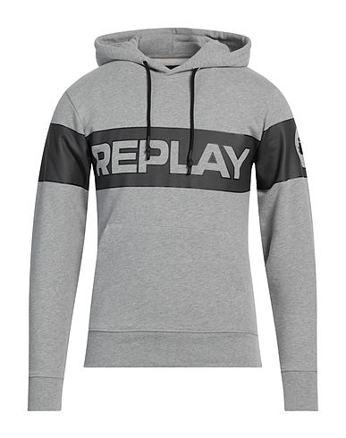 REPLAY Hooded track jacket  100% Cotton