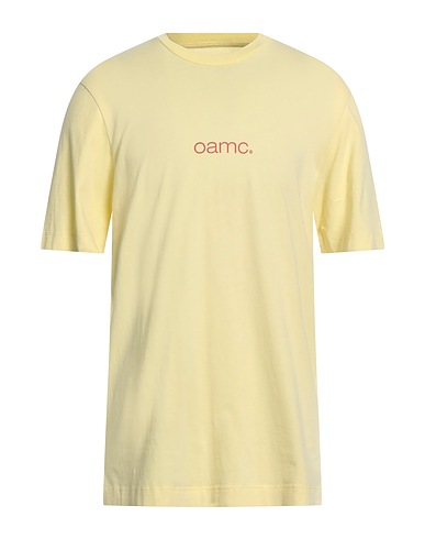 OAMC T-shirt Giallo pastello 100% Cotone