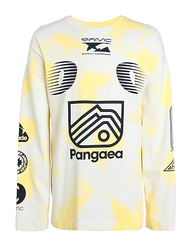 OAMC T-shirt Yellow 100% Cotton, Elastane