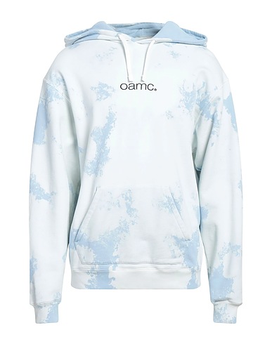 OAMC Hooded track jacket  Light blue 100% Cotton, Elastane