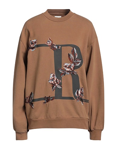 REPLAY Sweatshirt Brown 100% Cotton