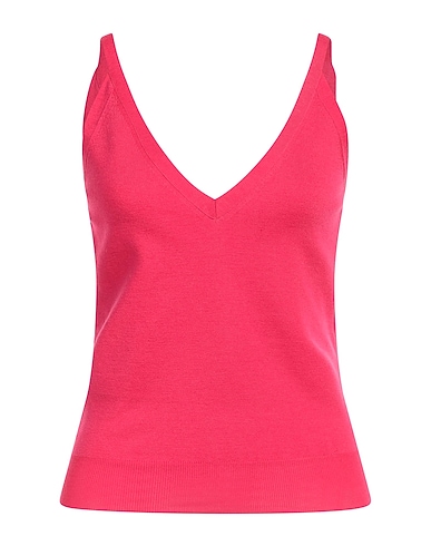 CEDRIC CHARLIER Top Magenta 100% Wool