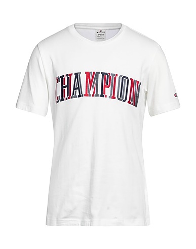 CHAMPION T-Shirt Weiß 100% Baumwolle