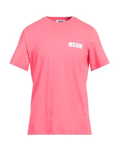 MSGM T-shirt Fuchsia 100% Cotton