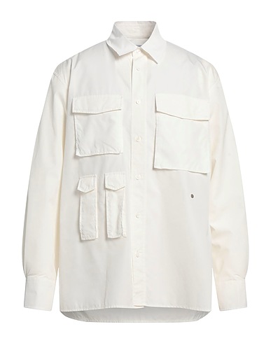 ÉTUDES STUDIO Solid color shirt Ivory 100% Cotton