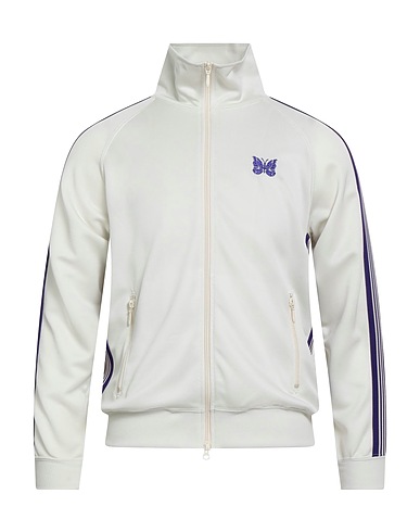 NEEDLES Sweatshirt Cream 100% Polyester, Rayon